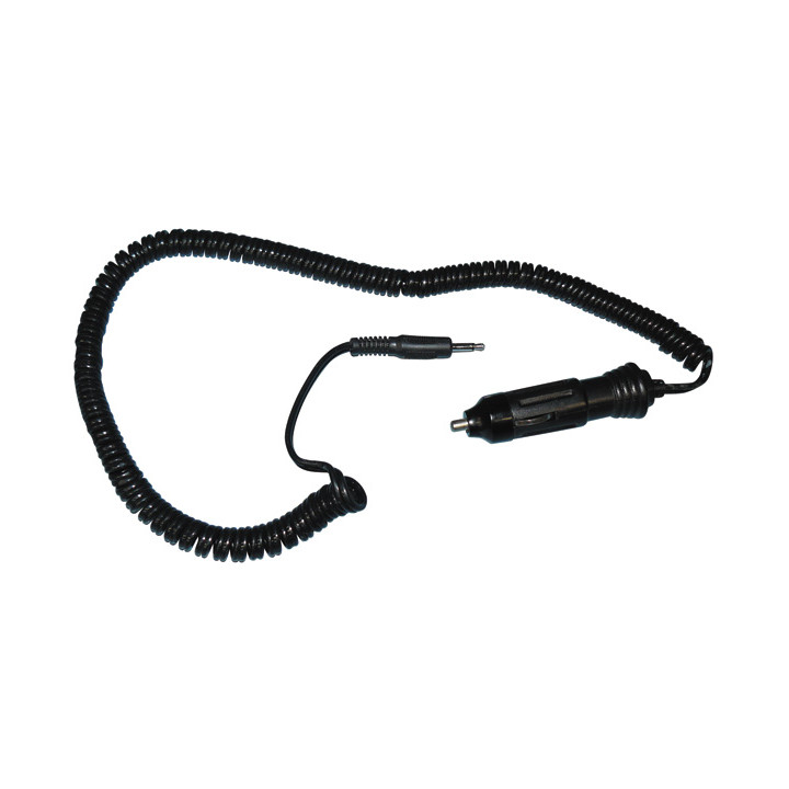 Cavo di 3 m con spina spiralle un accendino maschio sigaretta elettrica automobile connettore jr international - 1
