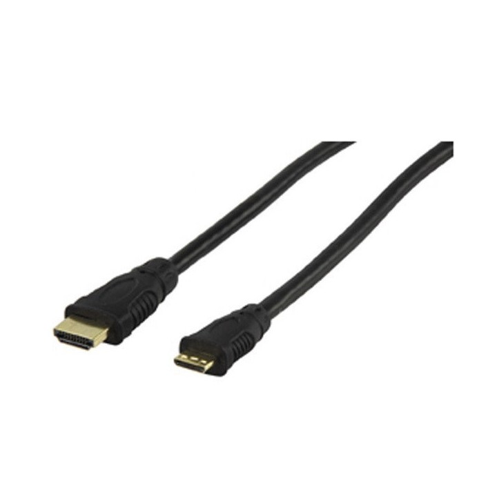 Cable 10m hdmi hdtv macho mini hdmi macho placa oro cordon video hd cable 555g 10 konig - 1