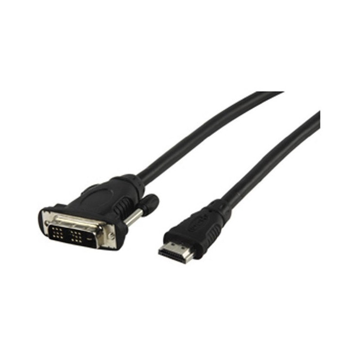 Hdmi 19 p maschio  dvi 10 p maschio konig - 1