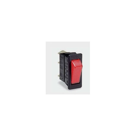 Inter unipolar red light switches 16a / 250VAC cobarc5503atnab cen - 1