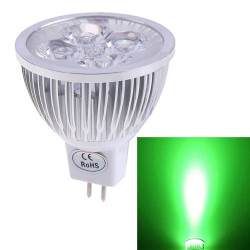 Ampoule mr16 12v led 5w lampe eclairage vert Spotlight a economie d'énergie