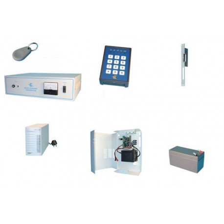 Acces control pack for 16 door by badge reader access control pack access control kit access control system alarm acces control 
