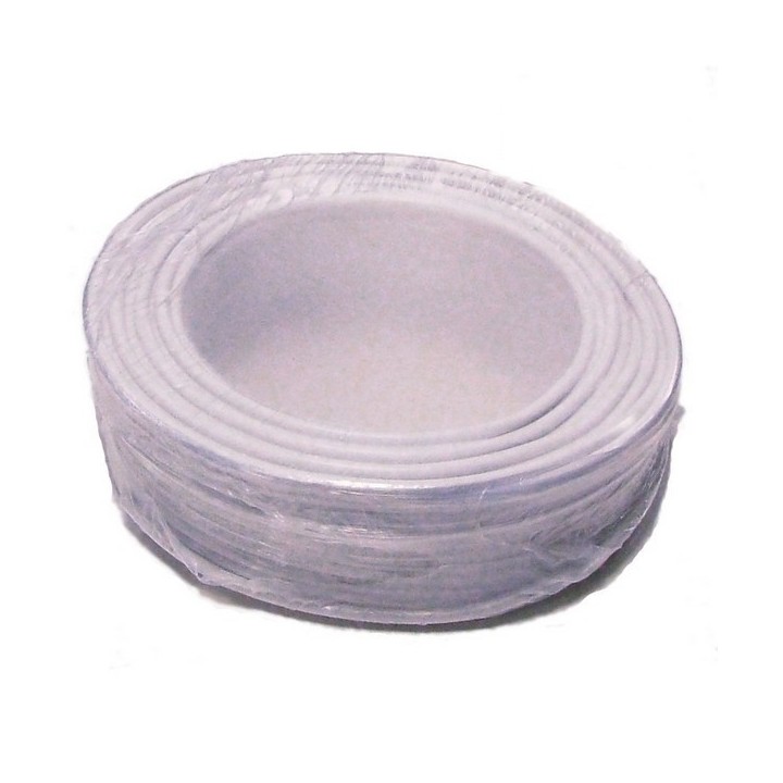 Sheathed flexible cable, 20x0.22 ø5.5mm, white, 100m for alarm system installation phone cable fire alarm cable signal cable she
