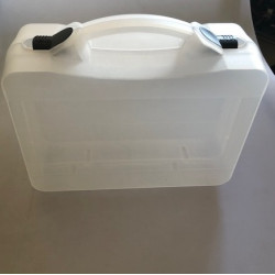 T2 transparent box case chest gaggione hat2t briefcase design large volume center cen - 3