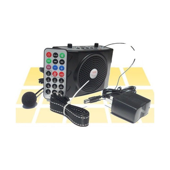 Tragbare Mini-8 Multi-Mikrofon-Megaphon Lautsprecher 3 in 1 jr international - 11