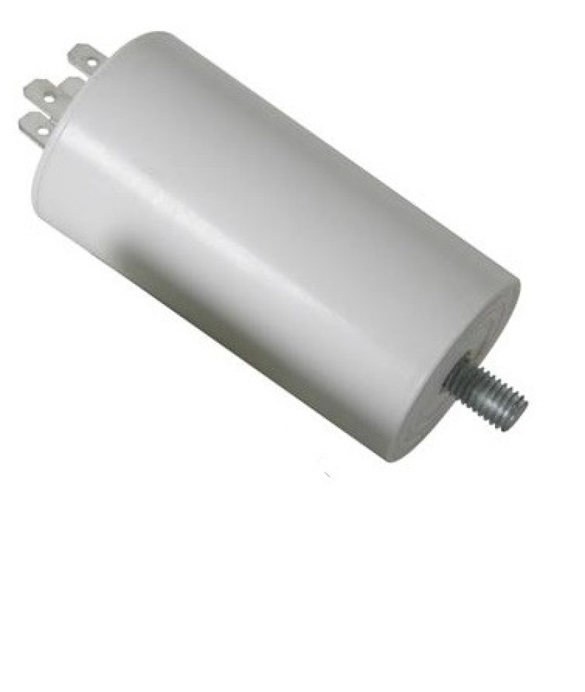 Capacitor 2.5mf micro farad 450v 50 60hz universal motor starter condo with terminal velleman - 2