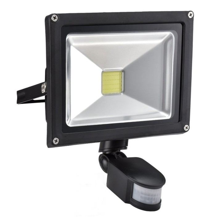 Projecteur etanche a led spot smd 30w radar détecteur présence 220v lumière extérieur eclats antivols - 5