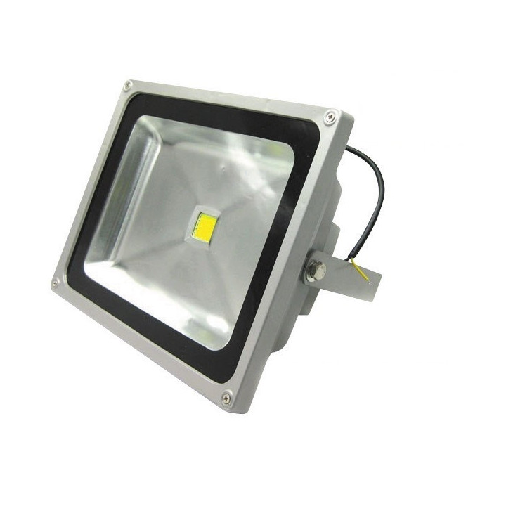 50w  led floodlight cool white ip65 220v jr international - 1