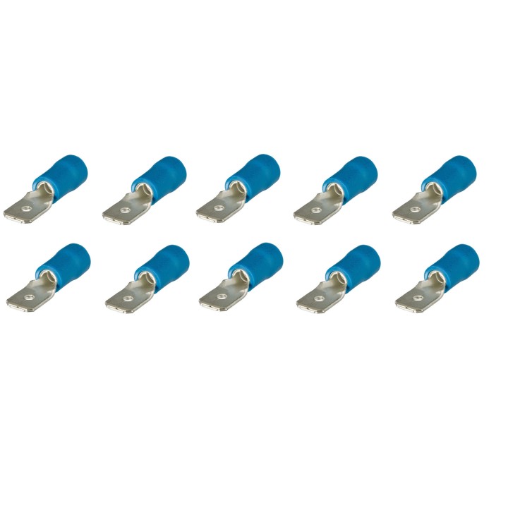 Conjunto de 10 patillas azul hembra faston 6.3x0.8mm cen - 2