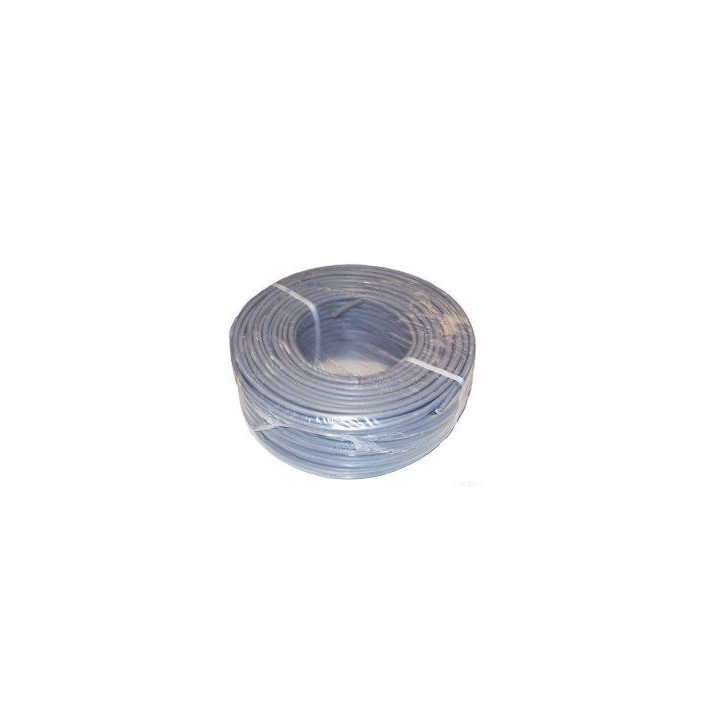 50 m figlio di 2 nexans 0,75 mm2 in pvc flessibile grigio vvf2x075g ac cae - 1