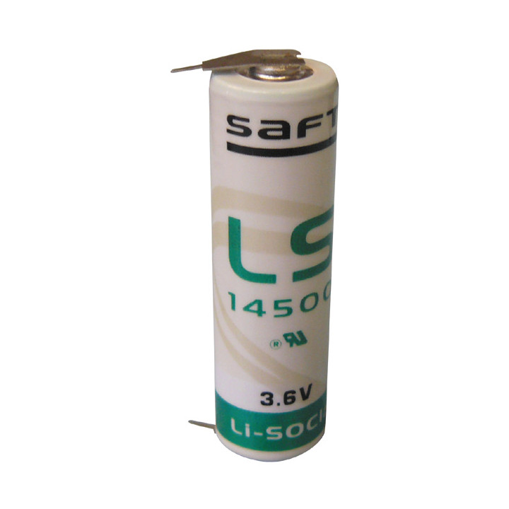 Lot De 6 Piles Lithium ER14505 AA 3,6V 2700mAh - Non Rechargeables, Pour Sécurité, Compteurs, PLC