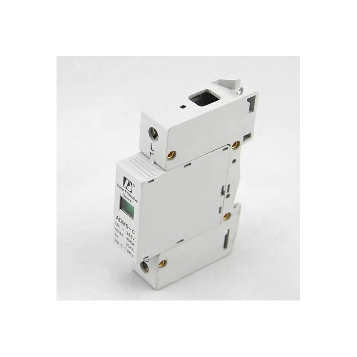 1pcs/lot 1P 40KA 110V 220V 380V AC Din Rail SPD Anti-lightning Voltage Surge Protector Device