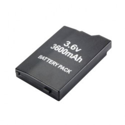 Bateria lithium 3.6v 3600ma slim plate reemplazo videoconsola psp 2000 3000 psp2000 psp3000 jr international - 3