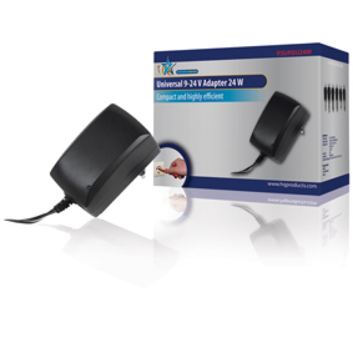 Hq universal netzteil 9 24 v adapter 24w hq - 5