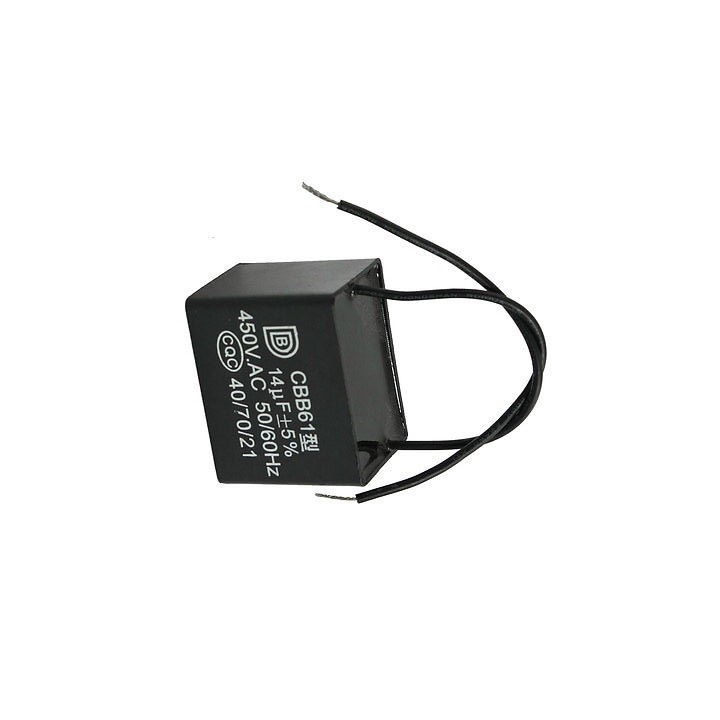 5 CBB61 14uF AC 500V rettangolo non polari del motore Run condensatore deamx - 3