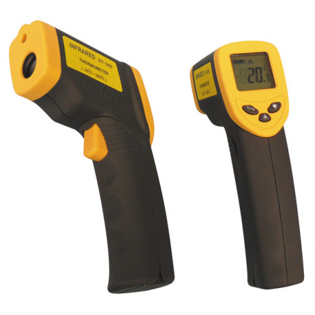 Non contact ir infrared digital thermometer with laser  jr international - 11