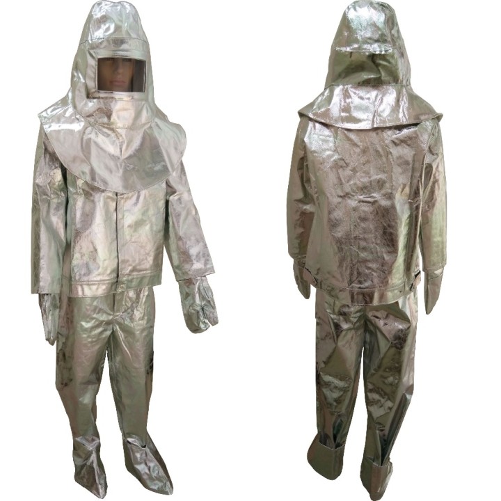 Rental 1 to 7 days Coverall in aluminium resist to heat up to 900°c agreement ga88 94 jr international - 7