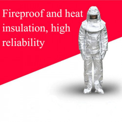 Rental 1 to 7 days Coverall in aluminium resist to heat up to 900°c agreement ga88 94 jr international - 12