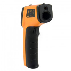 Non contact ir infrared digital thermometer with laser  jr international - 6