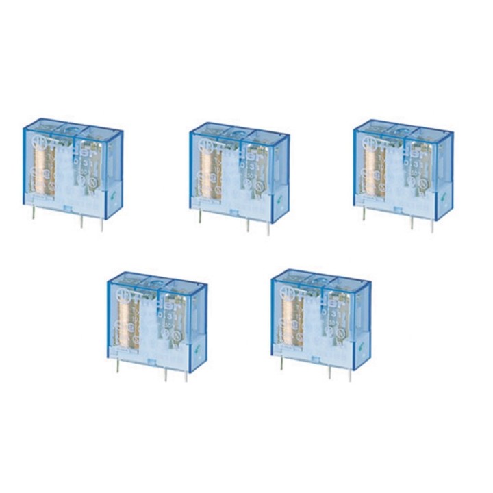 5 Electric relay finder 12v 10a 24vdc series 40 rlf4031 9024 (3.5 mm) printed circuit assembly finder - 1