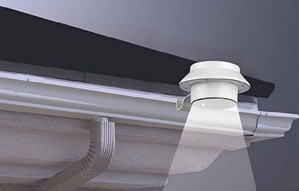 la luz blanca brillante LED 3 Jardín Solar LED impermeable al aire libre Jardín Patio Wall Camino de la lámpara para las calzada