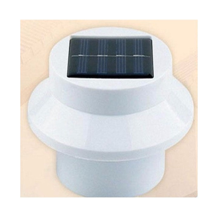 3 LEDS Bright  White  Led Solar light Outdoor Waterproof Yard Wall Pathway Lamp outdoor parties jr international - 1
