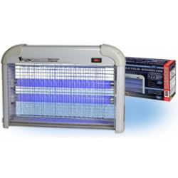 Uccisione insetto elettrico 2 x 10w  20w lampada uv zanzara distruttore 230v 220v 10 kc288nw jr international - 1