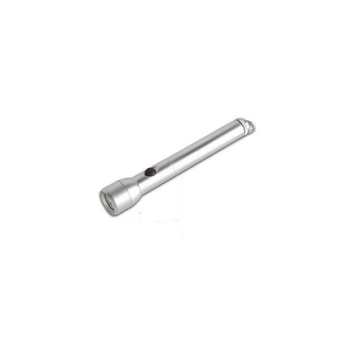 Linterna antorcha electronica de bolsillo de aluminio con 4 leds zl503w antorchas resistentes al agua autonomia 35h perel - 1
