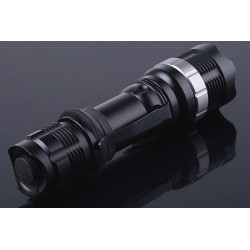 600lm 3w led torcia elettrica stradale 3 modalità di illuminazione di alluminio del cree q5 zoom jr international - 1