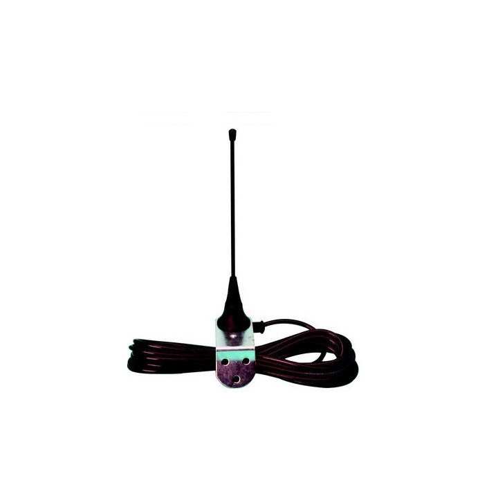 Antenna 433mhz + 4m di cavo coassiale per automatismi apertura cancelli scorrevoli battenti porte garage jr international - 1