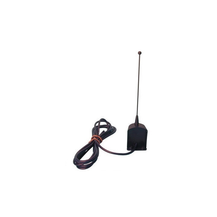 Antenna 433mhz + 3 m di cavo coassiale per automatismi apertura cancelli garage villa cavo coassiale jr international - 1