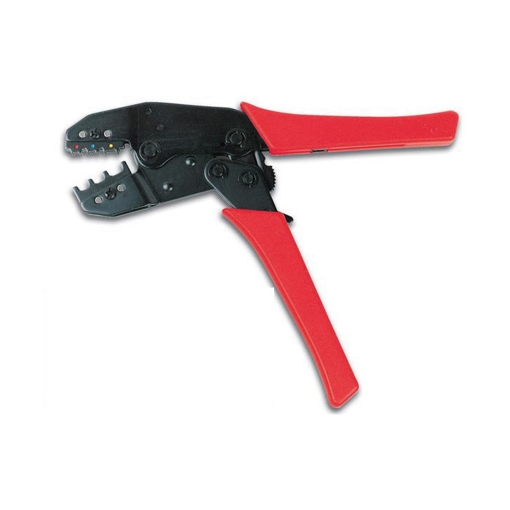 Alicates para crimpar conectores fast on trabajo duro 6' velleman - 1