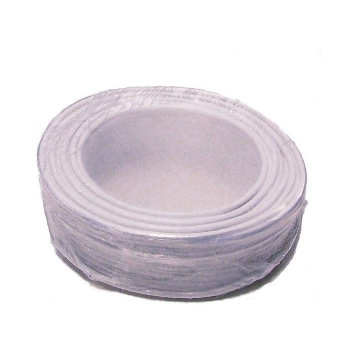 Cable 8x0.22 +2 x0.75 flexible armored white ø6.7mm (500m) over 8x0, 22 +2 x0, 75 screen with alarm wiring jr international - 2