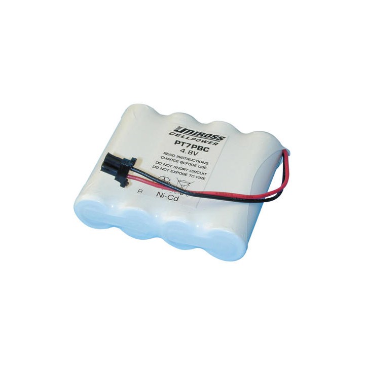 Batteria 4.8vcc 700ma per 5200 o ct505 pile ricaricabili batterie da ricaricare jr international - 1