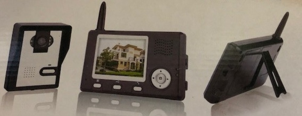 Intercom video-gegensprechanlage kamera farbe wireless security monitoring hause intercom 3,5 wdp02 abus - 4