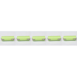 5 x 1.2V 2/3AAA rechargeable battery 400mah 2/3 AAA ni-mh nimh cell with tab pins for electric shaver razor cordless