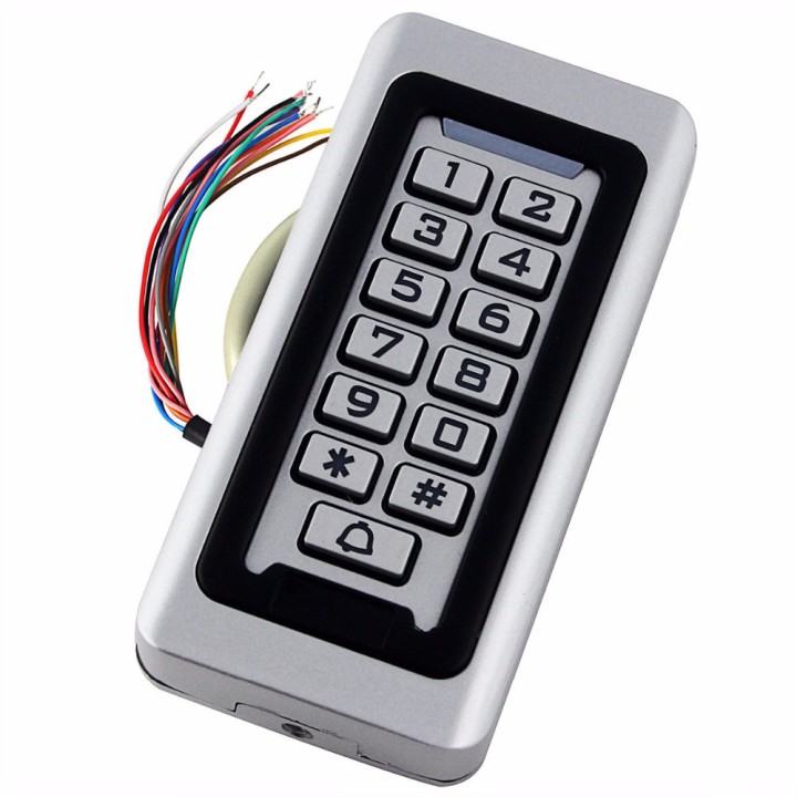 Clavier metal autonome controle acces 12v 24v WIEGAND 26  ip68 jr international - 4