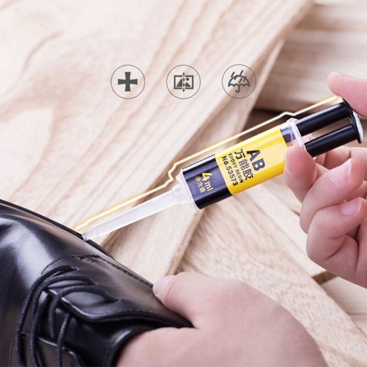 Universal strong glue ab liquid epoxy resin 4ml 2 min for glass Ceramic Plastic wood metal