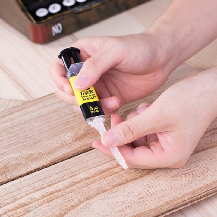 Pegamento fuerte universal ab resina epoxi líquida 4ml 2 min para vidrio Cerámica Plástico madera metal