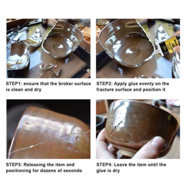Universal strong glue ab liquid epoxy resin 25ml 2 min for glass Ceramic Plastic wood metal