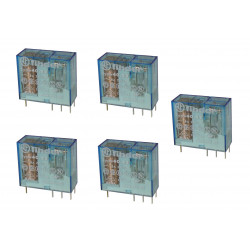 5 Electric relay finder 40.52 series 250v 12v 8a (5mm) rlf4052 9012 finder - 3