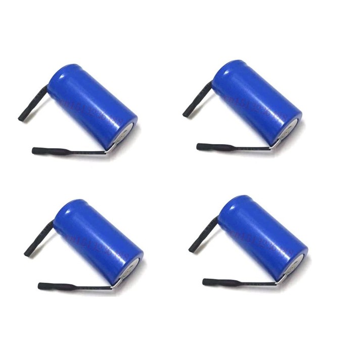 4 batería recargable 2 / 3AA Ni-Cd 600mAh 1.2v Clase energética A ++ eclats antivols - 5