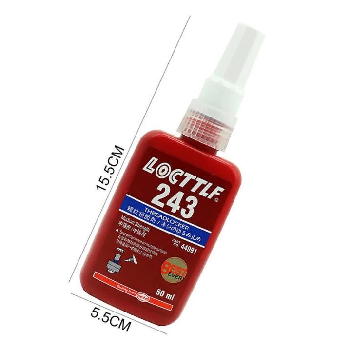 Kleber 243 50ml Sicherungsgewinde Schraubmutter anaerob schnell aushärtend