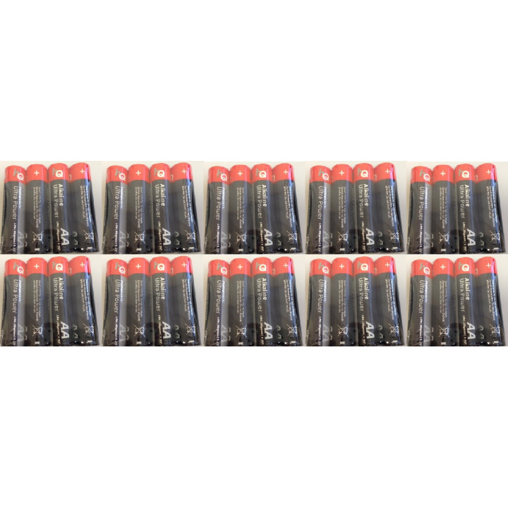 10 pack 4 alkalische brennstoffzelle ( 40 batterie) r6p 1.5v . batterie packs aa am3 lr6 15a e91mn1500 815 4006 alkalische maxel