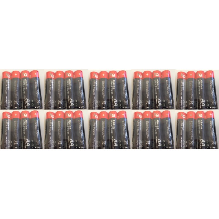 10 pack 4 pilas alcalino r6p 1.5v am3 lr6 15a e91mn1500 815 4006 (40 piles) maxell - 1