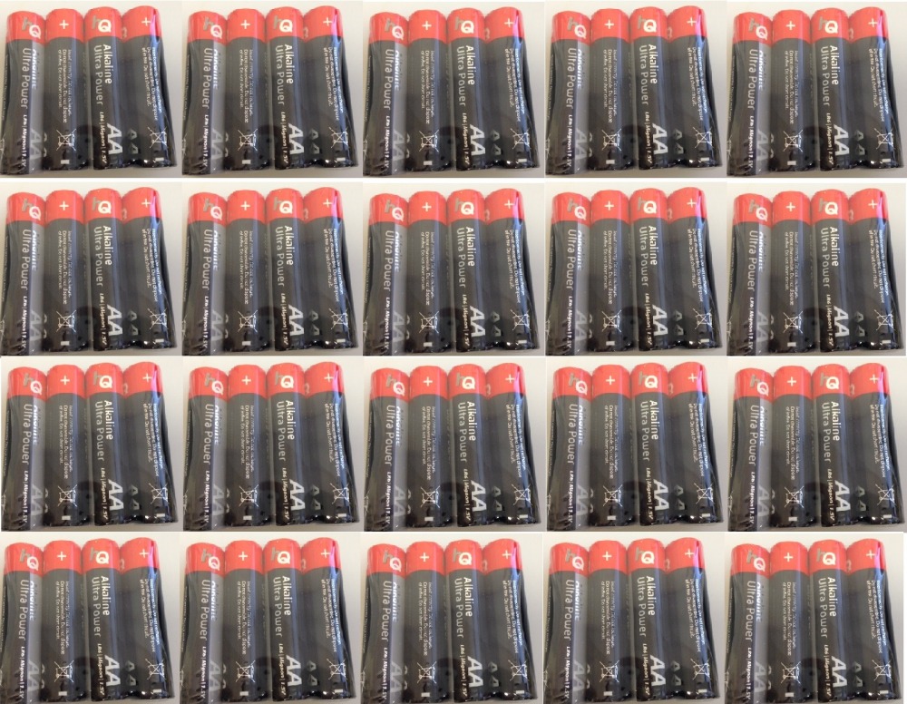 20 pack 4 pilas alcalino r6p 1.5v (80 piles) packs pilas aa am3 lr6 15a e91mn1500 815 4006 alcalinos jr international - 1