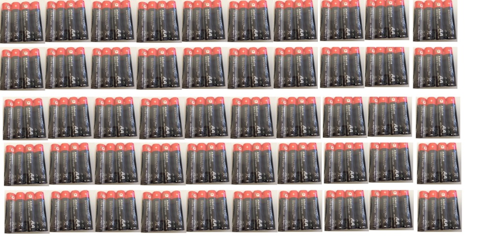 50 pack 4 pilas alcalino r6p 1.5v (200 piles) packs pilas aa am3 lr6 15a e91mn1500 815 4006 alcalinos jr international - 1