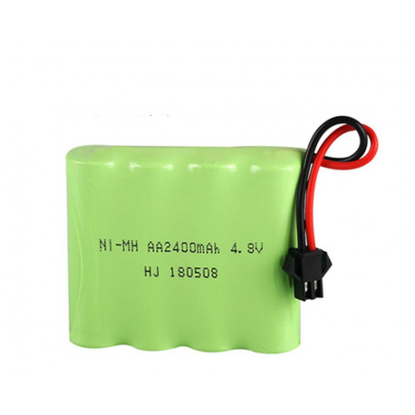 Batterie rechargeable 4.8V AA Ni-MH SM-2P 2400mAh pour jouets 700mah  1000mah 1500mah 2000mah