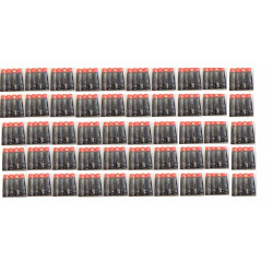 Pack 50x4 battery ultra alkaline aa lr6 1.5v (4pcs bl) am3 lr6 15a e91 mn1500 815 4006 jr  international - 1