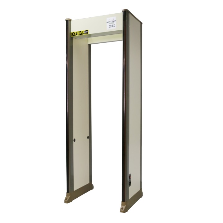 Portique securite detecteur de metaux 33 zones PD2000 aeroport banque hopital gare magasin